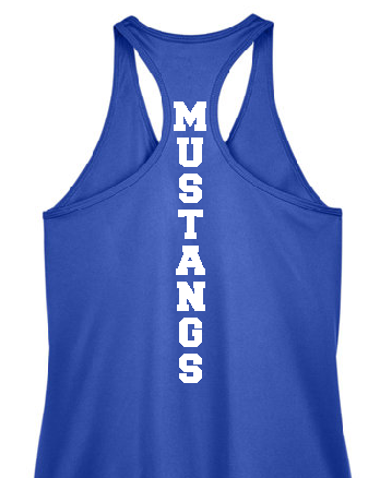 GHS Tennis Ladie's Royal Dri Fit Tank image 1