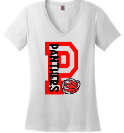 CHHS Basketball V-Neck Panther image 0