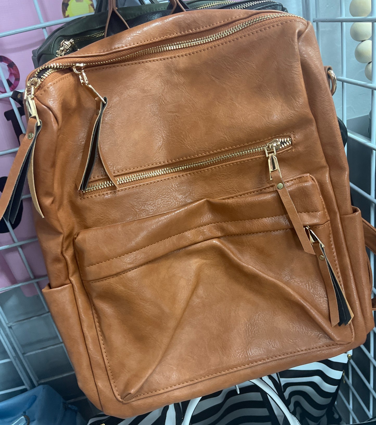 Leather Layer Backpacks image 4