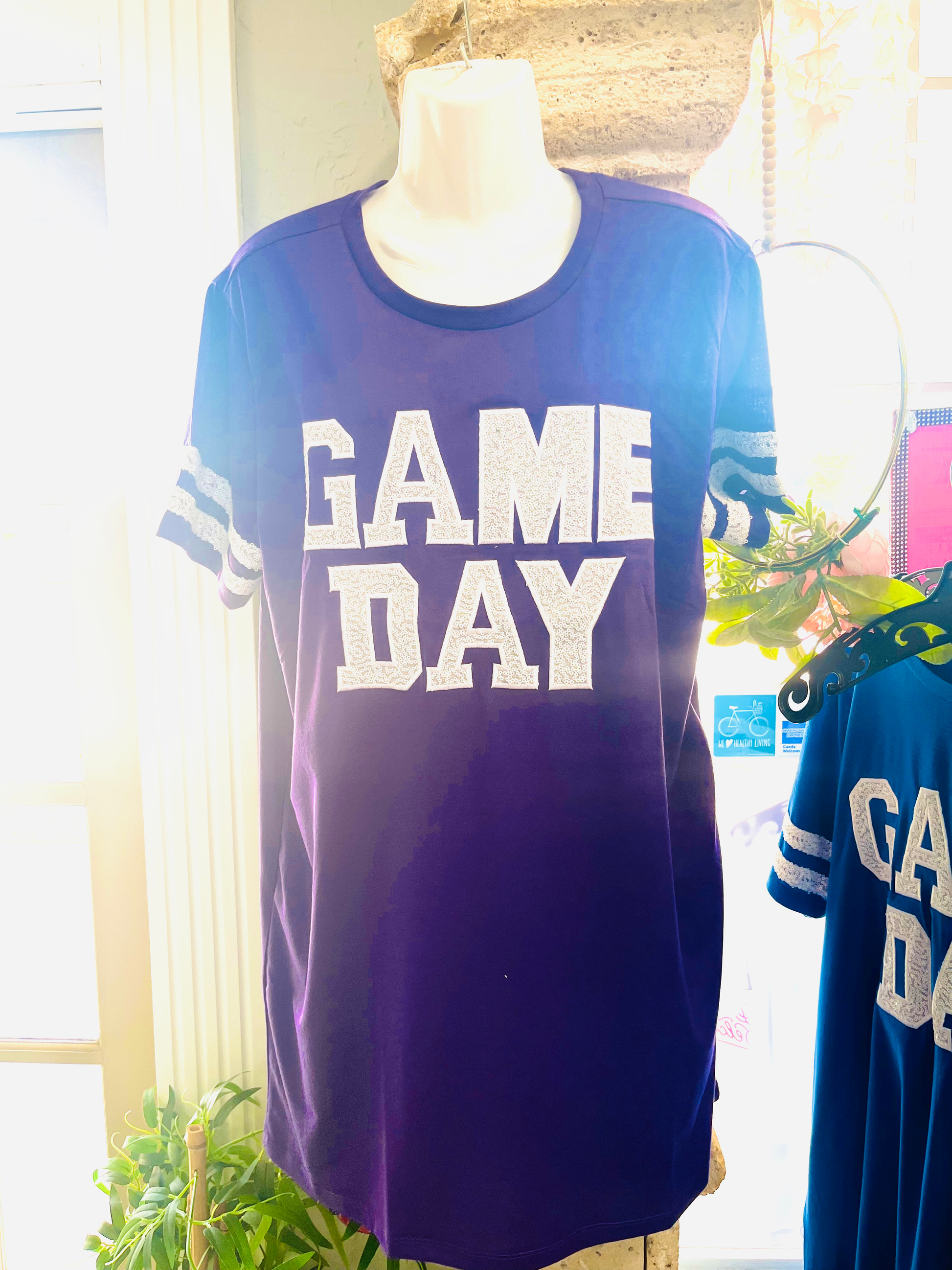 Game Day Dress Shirt (Purple) image 0
