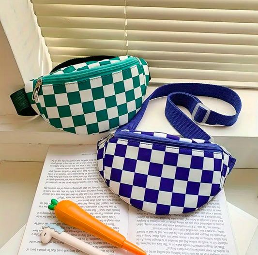 Checkered Belt Bag image 1