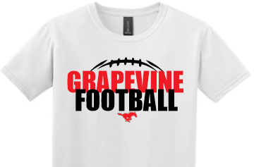 GMS Bella Canvas Football Tee image 0