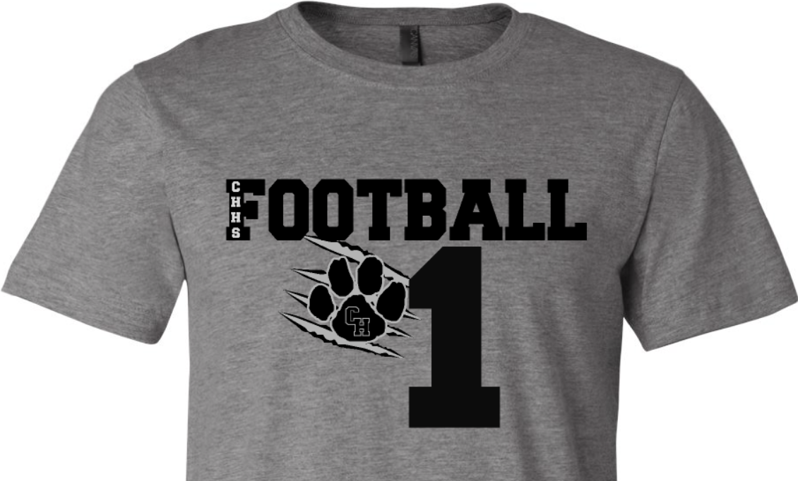 CHHS Football Fan Shirts 2020 image 0