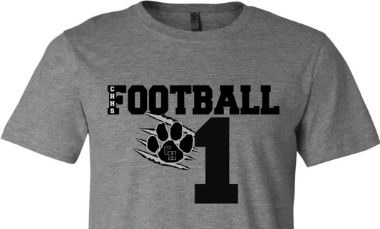CHHS Football Fan Shirts 2020 image 0