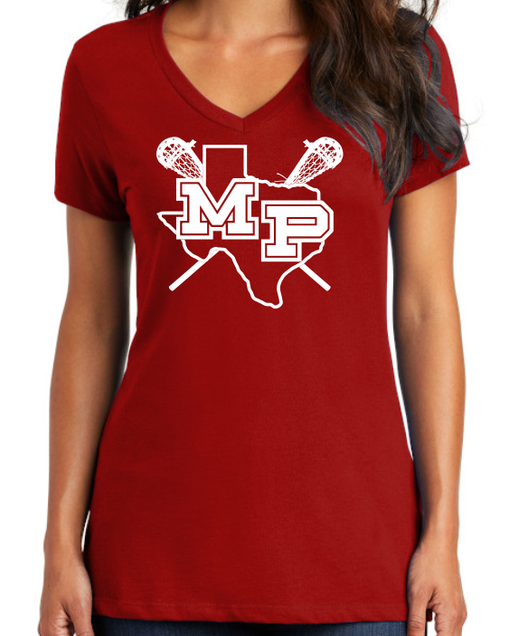 MP LAX Ladies FittedV Neck image 0