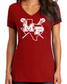 MP LAX Ladies FittedV Neck image 0