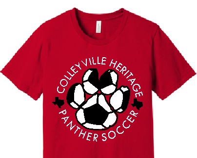 CHHS Soccer Paw Gildan Tee image 0