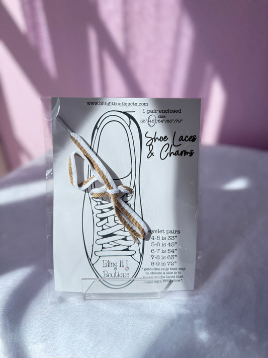 TWO COLOR SHOELACES image 1