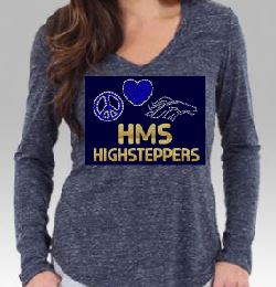 Rhinestone Peace Long Sleeve image 0