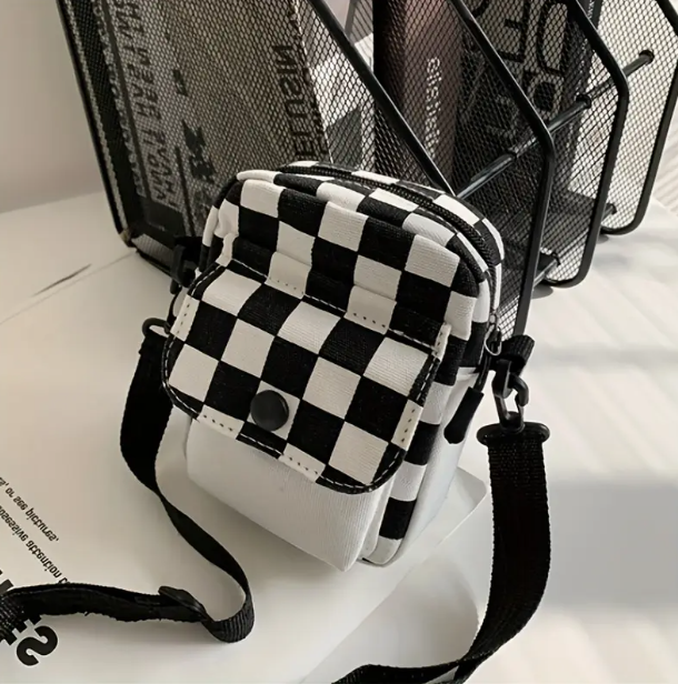 Checkered Crossbody image 0