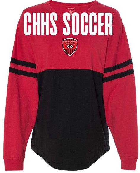 CHHS Girls Soccer Spirit Jersey image 1