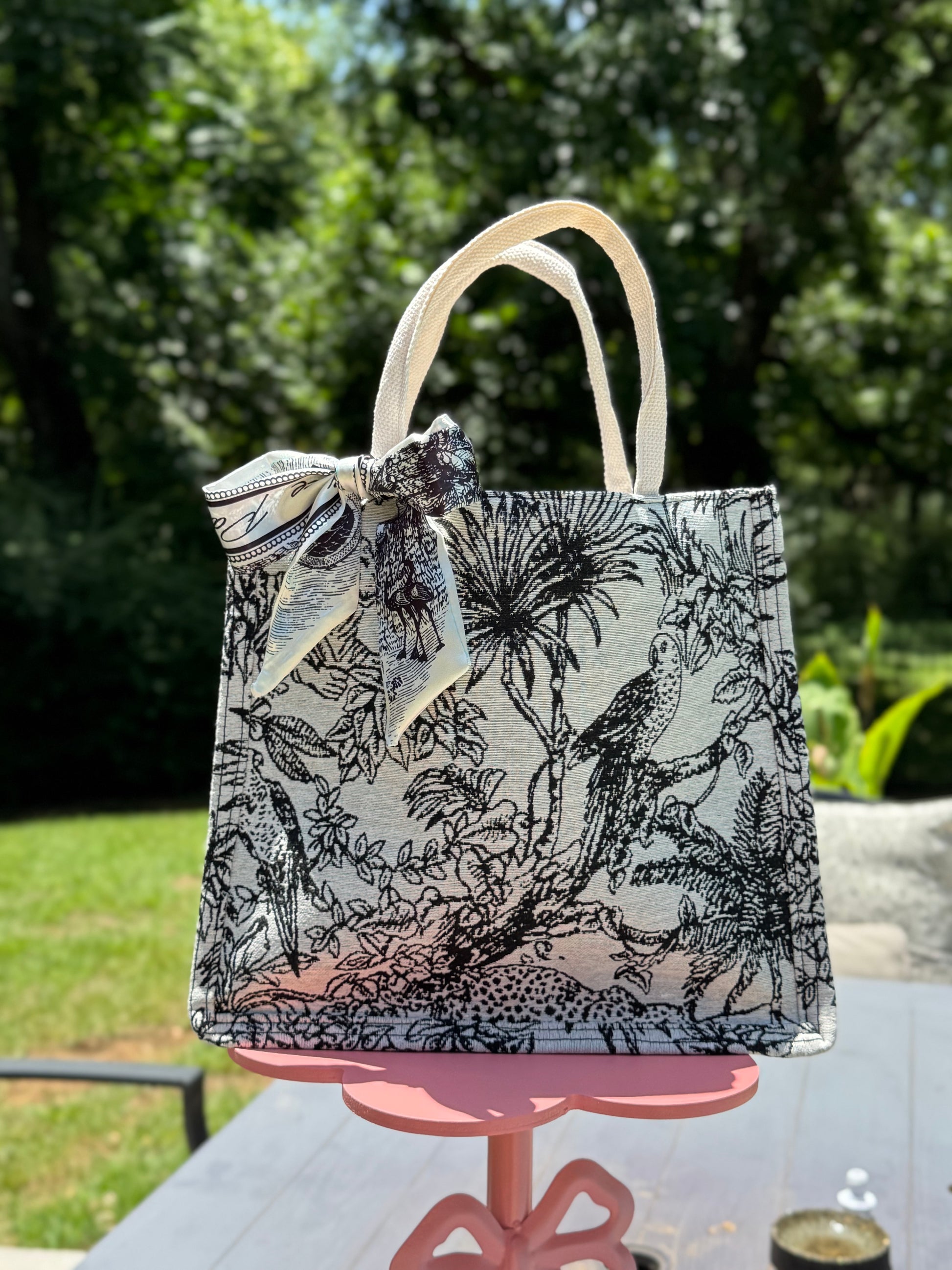 Floral Tote Bag image 0