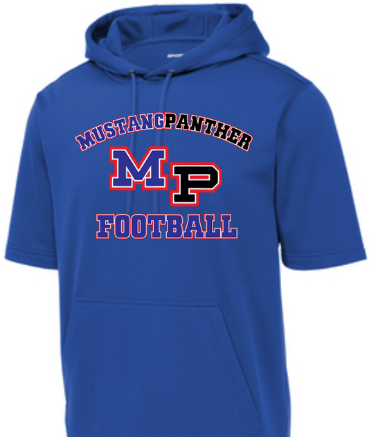 MP Football Short Sleeve Hoodie image 0