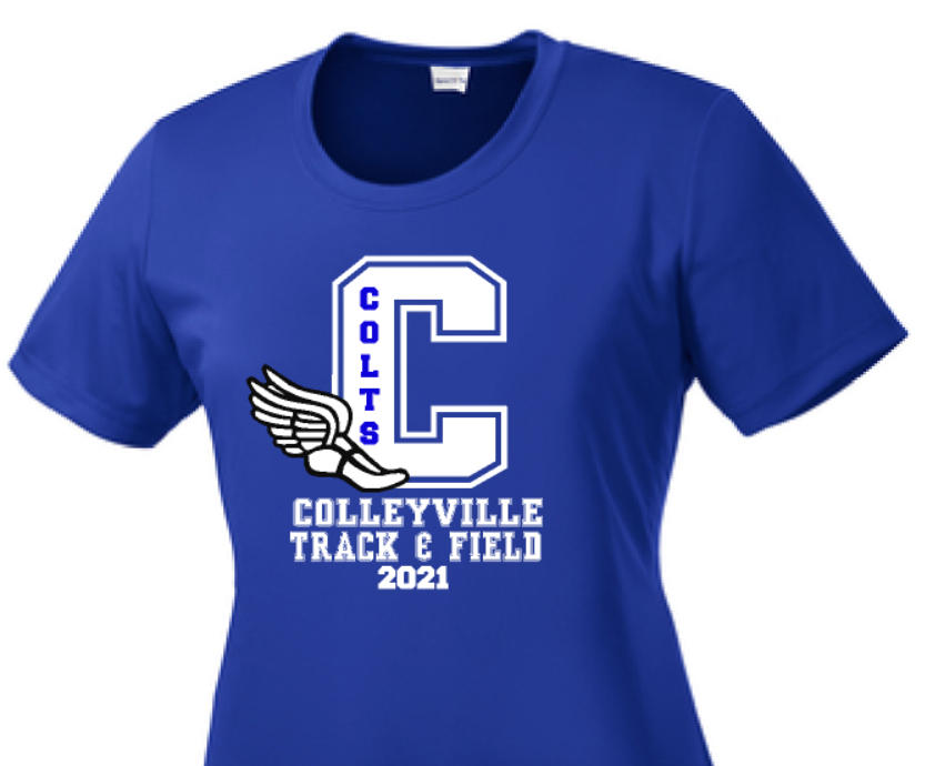 CMS Track 2021 Ladies Dri Fit Scoop Neck image 0