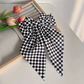 Checkered Hair Bows image 3