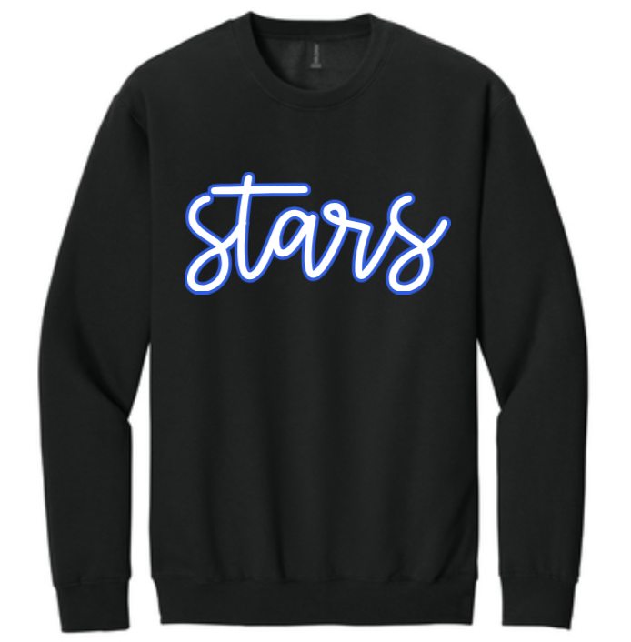 CMS Stars Metallic Puff Sweatshirt image 0