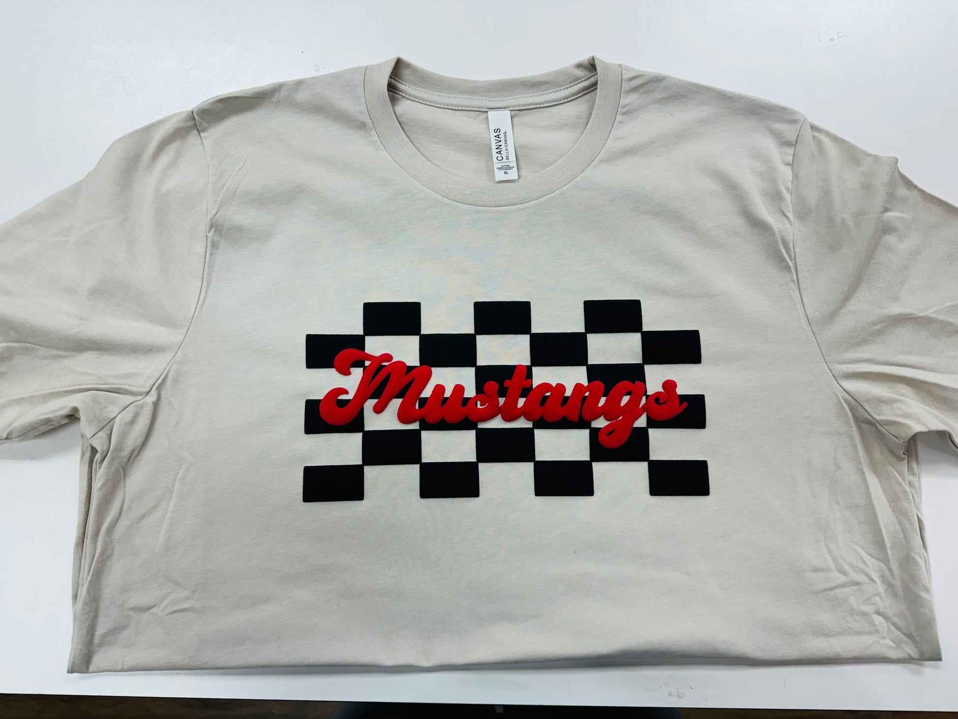 Checkered Mustangs image 0