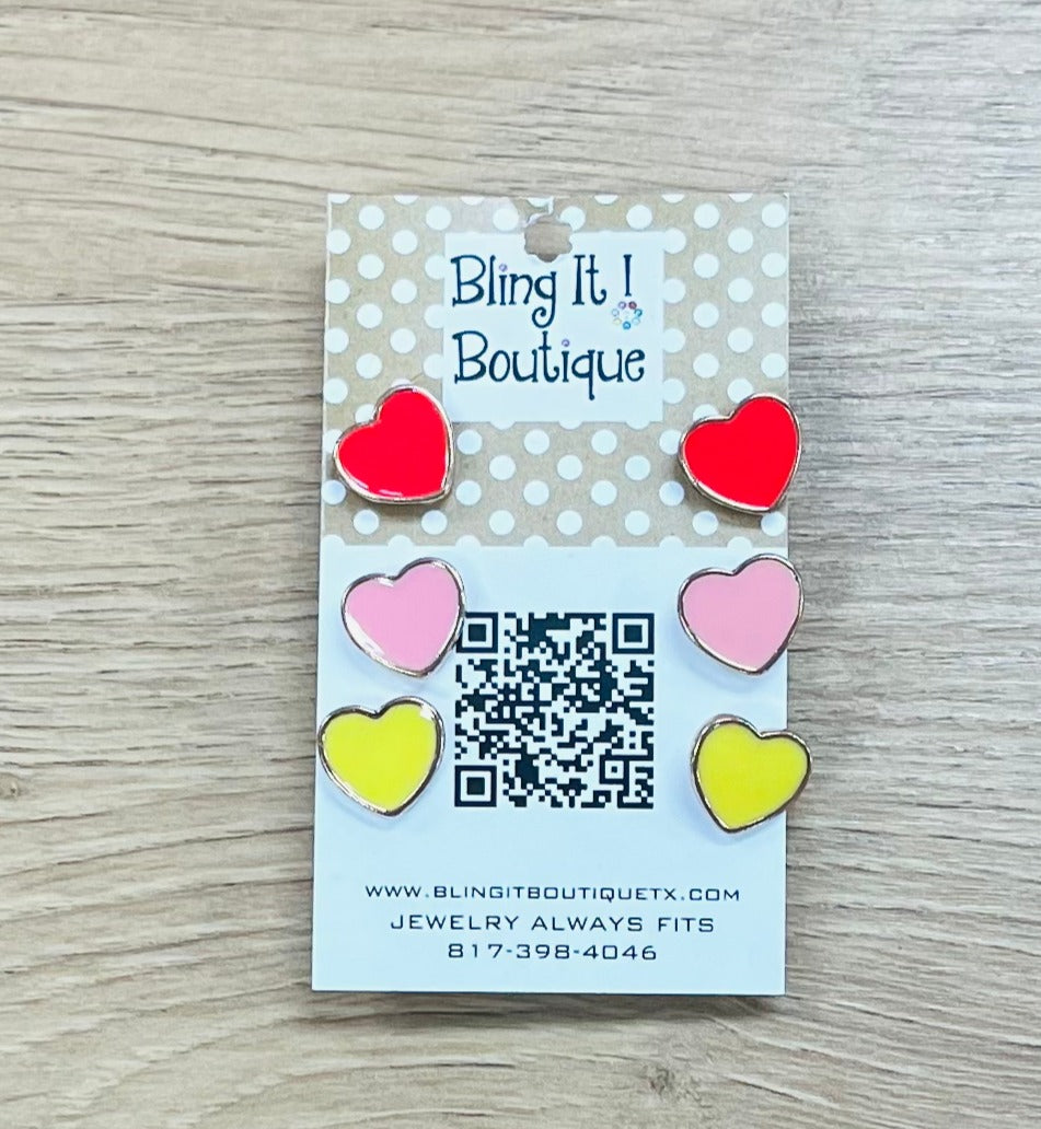 The Candy Heart earring set image 0