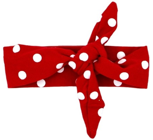Riveting Red Polka Dot Headband image 0