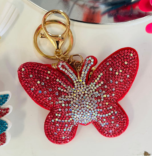 Rhinestone Keychains image 1