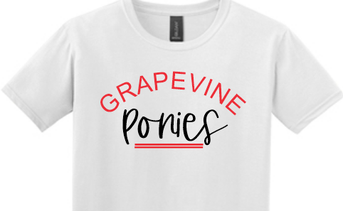 GMS Bella Canvas Ponies Tee image 0