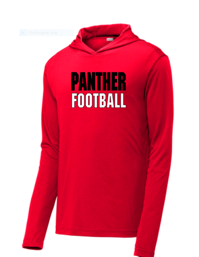 CHHS Football Hooded Long Sleeve (POLY) image 0