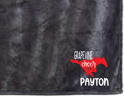 GHS Cheer  Minky Blanket image 0