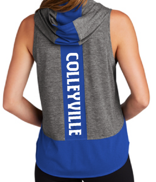 CMS Volleyball Ladies Dri-Fit Tank Hoodie image 1