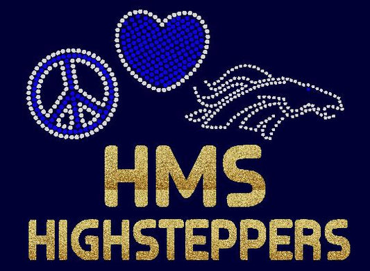 Rhinestone Peace Long Sleeve image 1