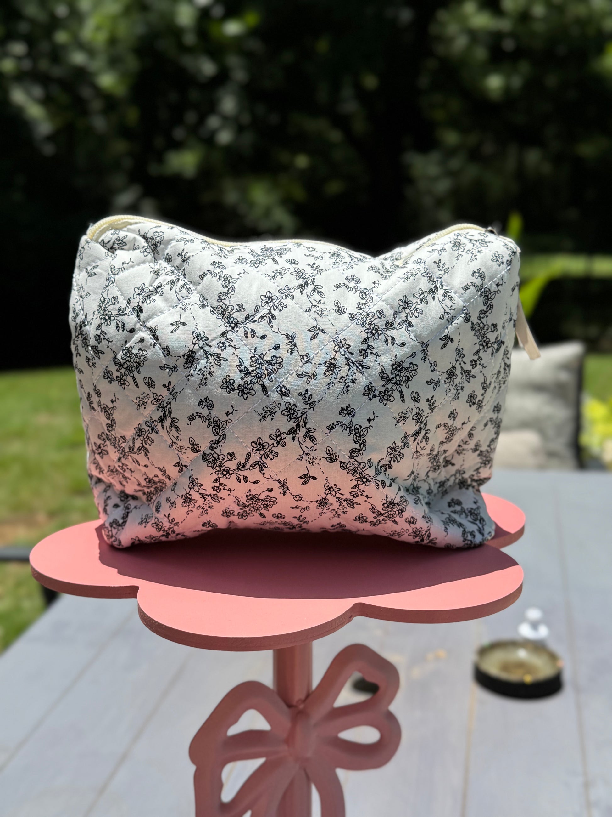 Floral Makeup Bag image 1