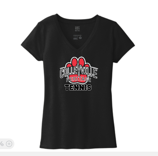 CHHS Tennis Women's V-neck image 0
