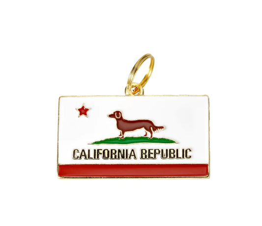 California Republic ID Pet Tag image 0