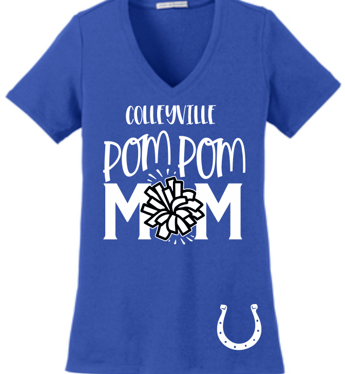 CMS Cheer 7th Grade Ladies V Neck image 0