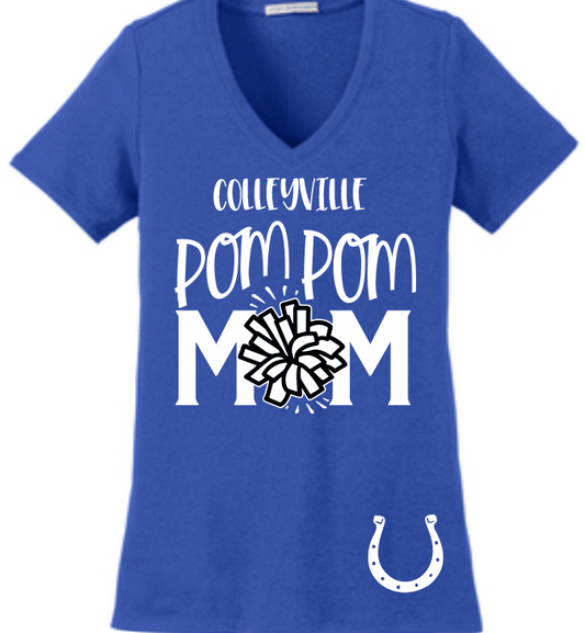 CMS Cheer 7th Grade Ladies V Neck image 0