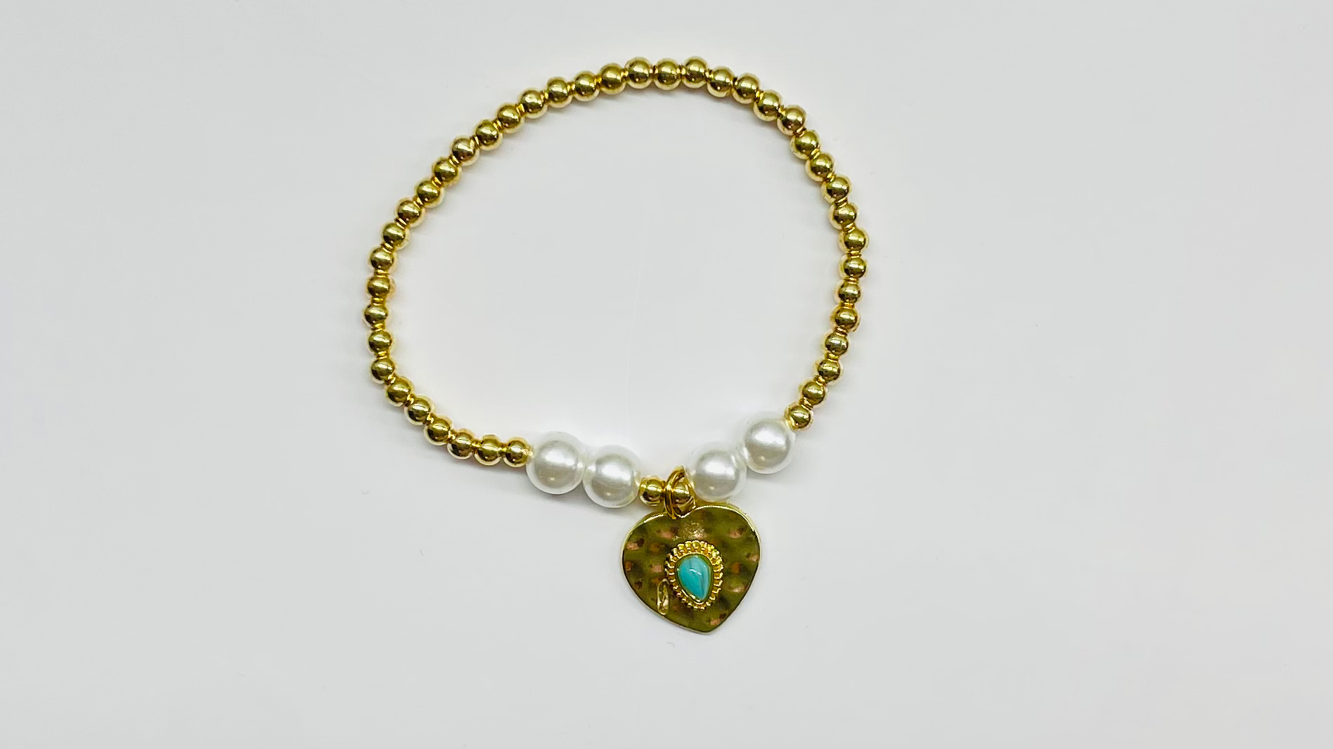 Golden Heart Bracelet image 0