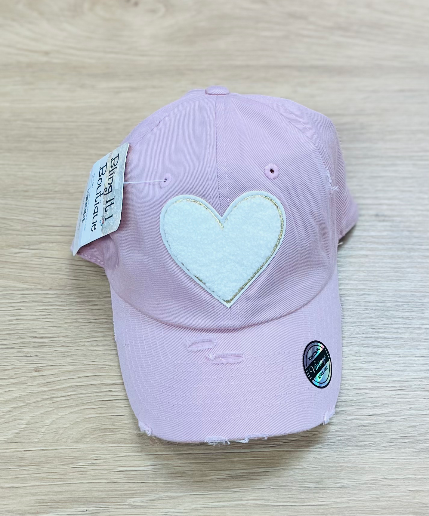 Heart patch cap image 0