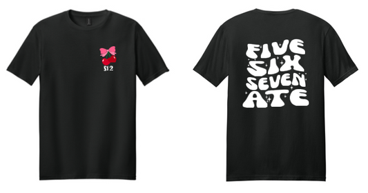 S12 Five Six Seven Ate! Comfort Colors Tee image 1