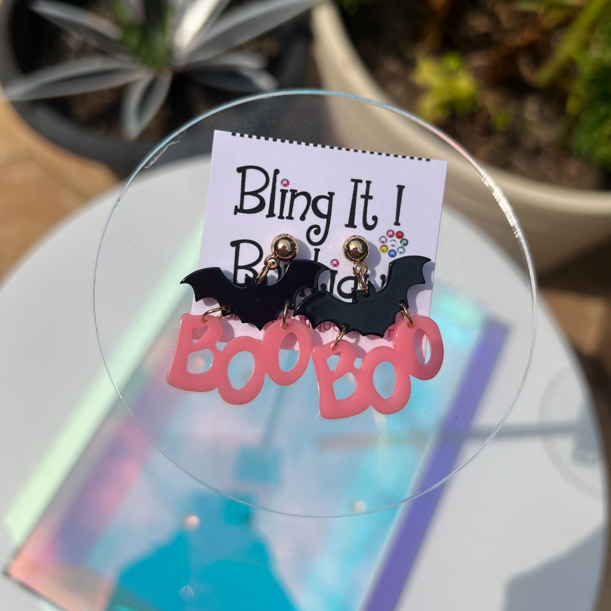 BOO EARRINGS image 0