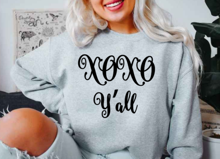 XOXO Y'ALL Sweatshirt image 2